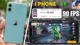 refurbished iphone 11 cashify // iphone 11 unboxing gaming test // iphone 11 free fire test