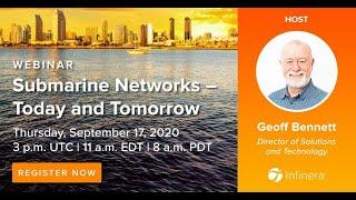 Submarine Networks – Today and Tomorrow