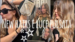 DAILY VLOG: nuovi capelli ‍️, proviamo insieme la luce pulsata e outfit per andare a cena  