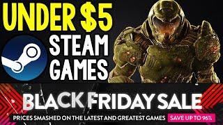 AWESOME BLACK FRIDAY STEAM PC GAME DEALS UNDER $5 - TONS OF GREAT GAMES SUPER CHEAP!