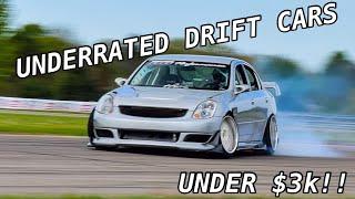 Top 10 Surprisingly Good Drift Cars For Under $3k!!