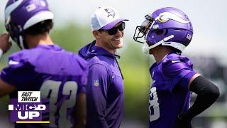 Kevin O'Connell Mic'd Up During Vikings Minicamp Practice