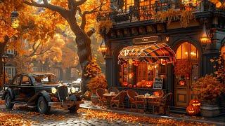 Smooth Jazz Music by the Coffee Shop That Makes You Feel Positive and Relaxing ~ Fall Jazz Playlist