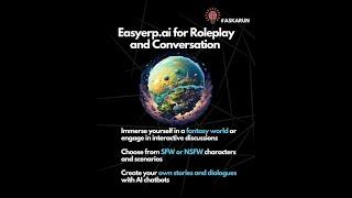 Discover Easyerp.ai: The versatile chatbot platform for roleplay enthusiasts and businesses.