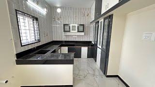 Indian Modular Kitchen Design 10x16feet Size with Dining Room 