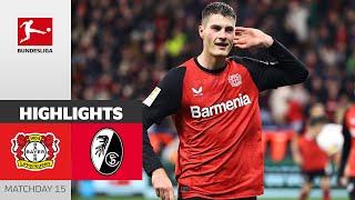 Schick Scores 4(!)-Times! | Bayer 04 Leverkusen - SC Freiburg 5-1 | Highlights | MD15 – Bundesliga