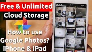 FREE UNLIMITED Cloud Storage for iPhone and iPad | Backup Photos and Videos