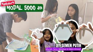 IDE AKTIVITAS MODAL 5000 Rupiah SERU BUAT NGABUBURIT Sama Anak Anak | DIY SEMEN PUTIH