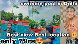 Swimming pool in Delhi️Garmi mein pool ke maze Saste Mein lo. Best place best Location..