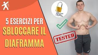 5 Esercizi per sbloccare il diaframma [Funziona]