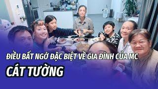 Điều bất ngờ đặc biệt về gia đình của MC Cát Tường