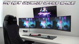 MY NEW ULTRA CLEAN GAMING OFFICE / SETUP TOUR 2021