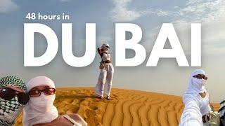 A crazy 48+ hours in DUBAI | Pack & prep, shopping, dessert safari, gold souk & surprise day |