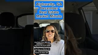 Alpharetta, GA Real Estate Update in Under a Minute