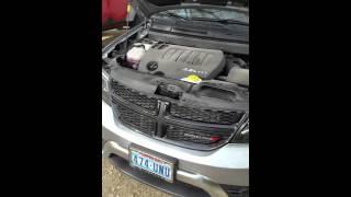 How to jump start a dodge journey with hidden battery