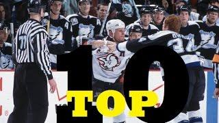 Top Ten NHL Hockey Fights of Rob Ray