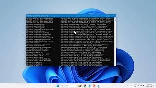 Uninstall Apps Using PowerShell Command on Windows 11