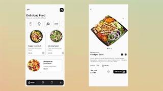 Food App UI Design In Flutter - Food Ordering App UI Design In Flutter