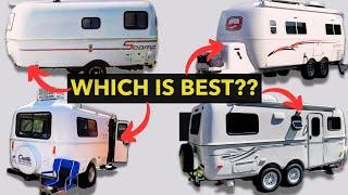 Fiberglass Travel Trailers Comparison: Escape, Casita, Scamp, & Oliver