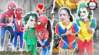 Siêu Nhân Nhện Nhà Nghèo và JOKER Nhà Giàu - JOKER Nhí Được Nhận Nuôi- Tổng Hợp Video Hay Nhất