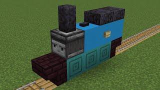 how to make a train in minecraft