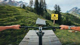 Die Härteste Schwarze Strecke in den Alpen? OLM VOLLE Bike Republic Sölden