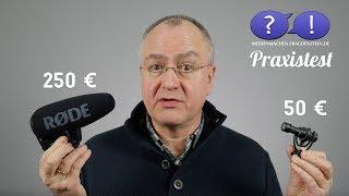 Rode VideoMic Pro+ oder VideoMicro? | Praxistest (Deutsch w/ English subtitles)