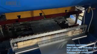 Coolant for the Metal Ceiling Tiles Production Line - KINGREAL MACHINERY