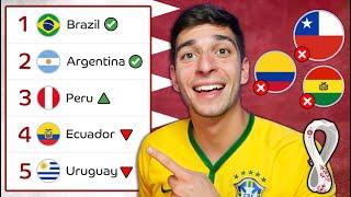 South America World Cup Qualifiers FINAL PREDICTION