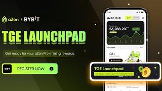 AZen Withdrawal Update on Bybit: Do This To Max Reward Fast On $AZEN Network Coin Before TGE.