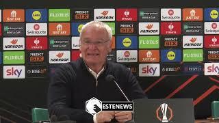 Roma-Bilbao 2-1, Ranieri: "Che spettacolo l'Olimpico. I giocatori mi seguono. C'è feeling e fiducia"