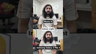 iPhone 14 portrait shoot out with the Samsung Galaxy Z Flip 4. Which one took the better photos?