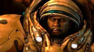 Jim Raynor Saves General Horace Warfield on Char (Starcraft 2 | A Card to Play Scene)