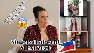 FILIPINO SINGERS THAT WENT VIRAL 2020 | REACTION | Can everyone Sing in the Philippines ??