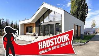 Bungalow Haustour: Vision für die Zukunft und moderner Luxus | Elk Fertighaus | Hausbau Helden