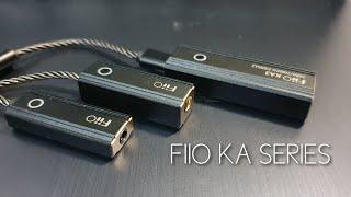 FIIO KA1 FIIO KA2 FIIO KA3 REVIEW AND COMPARISON (ENGLISH)