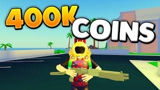 SPENDING 400K COINS ON A NOOB ACCOUNT IN STRUCID (ROBLOX FORTNITE)