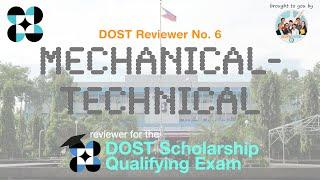 DOST Scholarship Qualifying Exam Reviewer No. 6: Mechanical-Technical | #reviewcentral #dostscholar