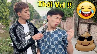 Troll Hài!! Hoàng Em Cầm Míc Thối Đi Phỏng Vấn Người Đi Đường Và Cái Kết