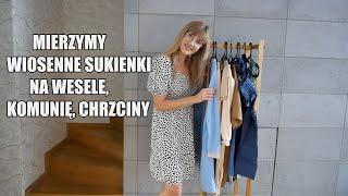 Mierzymy sukienki na Wesele, Komunię, Chrzciny- Stylizacje na każdą okazję|Semika