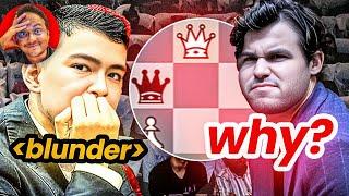 Ouch! That hurts! Nodirbek Abdusattorov vs Magnus Carlsen | Tata Steel Chess Rapid 2024