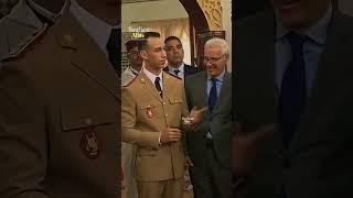 le Prince Moulay El Hassan au Collège Royal de l’Enseignement Militaire Supérieur (CREMS) à Kénitra