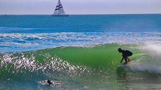 Great waves in Santa Cruz - Pumping sets - Surf & chill - (26th Avenue) - July 16, 2022