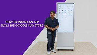 How to Install Apps from Google Play Store | Digital Signage Demos | Displays2go®