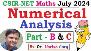 Numerical Analysis |Complete Solution |CSIR NET July 2024 |Short Cut Tricks