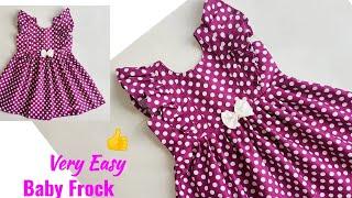 Frill Baby Frock cutting and stitching| Baby Frock cutting and stitching