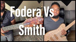 Fodera Bass Vs Ken Smith Bass || Slap Tone @jcherrymusicworld