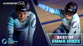 Best moments of Emma Hinze | UCI Track Champions League | Eurosport