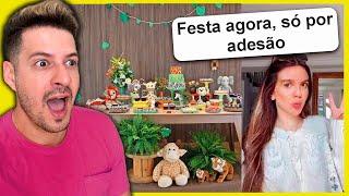 A seguidora que não quer mais fazer festa e convidar a família do marido