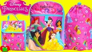 Princesses Go Back to School Backpack Surprises